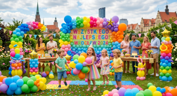 Wrocław - dekoracje balonowe na urodziny dziecka