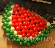 Arbuz z balonów.