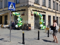 Dekoracje balonowe w Warszawie.