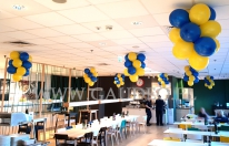 Balonowe dekoracje w IKEA koło Warszawy.