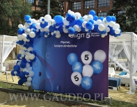 Dekoracja z balonów Wrocław.