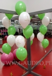 Balony z helem na urodziny clubu.