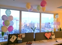 Balony z helem Warszawa.