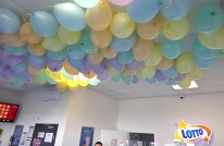 Balony z helem w Różyńcu.