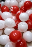 Balony reklamowe przygotowane do rozdawania.