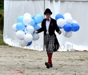 Balony reklamowe na patyczkach.