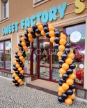 Brama z balonów w Karpaczu.