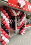 Brama balonowa we Wrocławiu.