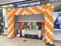Brama balonowa we Wrocławiu.