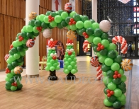 Dekoracja balonowa Galerii Handlowej.