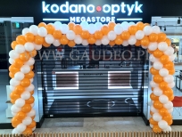 Brama z balonów we Wrocławiu.