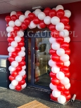 Brama balonowa dla restauracji KFC w Legnicy.