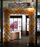 Brama balonowa w Warszawie.
