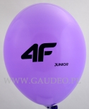 Balon z nadrukiem.