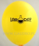 Balon z nadrukiem.
