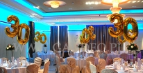 Helowe balony urodzinowe.