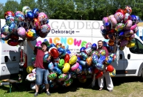 Dostarczamy foliowe balony helowe.