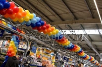 Girlanda z balonów.