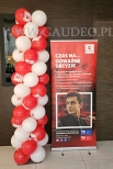 Kolumna balonowa na konferencję firmową