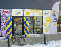 Słupy z balonów na otwarcie.