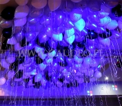 Balony helowe.