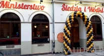 Łuk balonowy na otwarcie.
