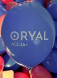 Logo na balonie.