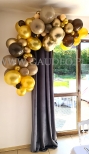 Organiczna dekoracja balonowa.