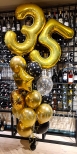 Stroik z balonów na urodziny.