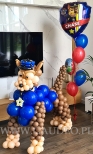 Chase z balonów na dziecięce urodziny.