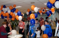 Wata cukrowa jako dopełnienie atrakcyjnych balonów helowych.