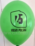 Balon z logo okolicznościowym.
