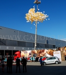 Spadanie balonów rozpoczęło się.