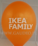 Balon z nadrukiem reklamowym dla Ikea.