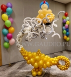 Rzeźba balonowa Dżin.