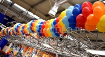 Girlanda balonowa.