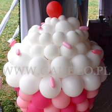 Mufinka z balonów.