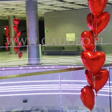Balonowa dekoracja w Sky Tower.