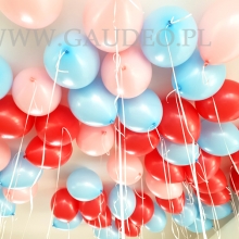 Balony helowe.
