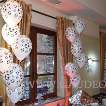 Balony helowe w Karczmie Miłocin.