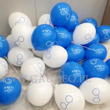 Balony reklamowe na patyczkach.