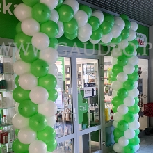 Brama balonowa Wrocław Zwycięska.