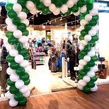 Brama z balonów.