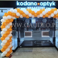Brama balonowa na otwarcie.