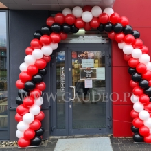Łuk balonowy w Zabrzu.
