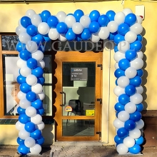 Brama balonowa w Legnicy.
