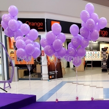 Balony helowe w Tesco w Krakowie.
