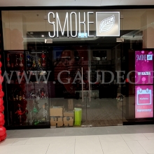 Słupy z balonów na otwarcie nowego lokalu.