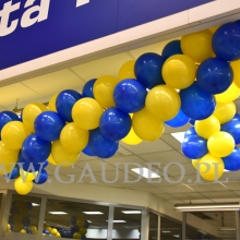 Balonowa dekoracja Makro.