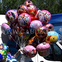 Balony z helem i dostawą.
